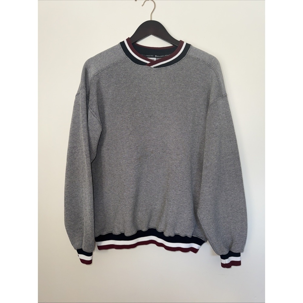 Vintage Russell Athletic Sweatshirt Mens Large Gray  Crewneck Made In USA‎ 90s